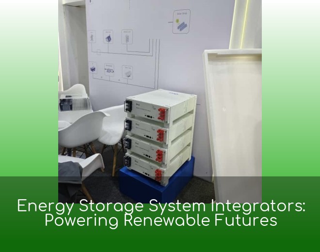 Energy Storage System Integrators: Powering Renewable Futures